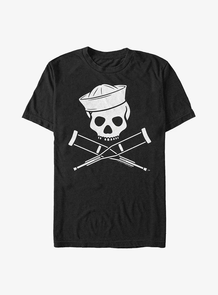 Jackass Sailor Skull Logo T-Shirt