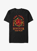 Stranger Things Fire and Dice T-Shirt