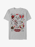 Stranger Things Hellfire Club Doodles T-Shirt