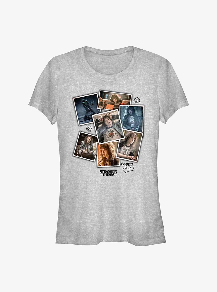 Stranger Things Eddie Moments Girls T-Shirt