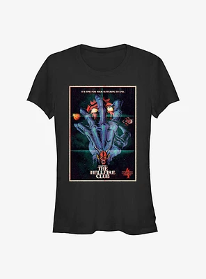 Stranger Things x Butcher Billy The Hellfire Club Girls T-Shirt