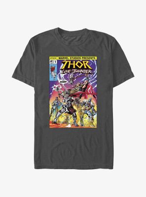 Marvel Thor: Love And Thunder For Asgard Comic Cover T-Shirt