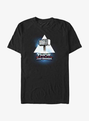 Marvel Thor: Love And Thunder Mjolnir Triangle Badge T-Shirt