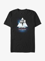 Marvel Thor: Love And Thunder Mjolnir Triangle Badge T-Shirt