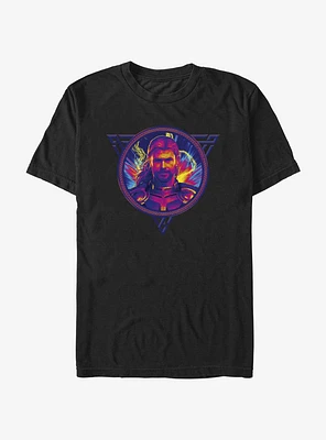 Marvel Thor: Love And Thunder Thor Portrait Badge T-Shirt