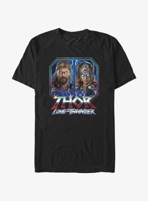 Marvel Thor: Love And Thunder Dual Portraits Boxup T-Shirt