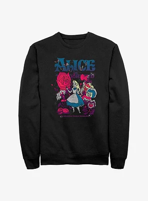Disney Alice Wonderland Technicolor Sweatshirt