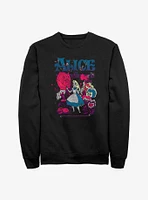 Disney Alice Wonderland Technicolor Sweatshirt