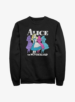 Disney Alice Wonderland Trippy Sweatshirt