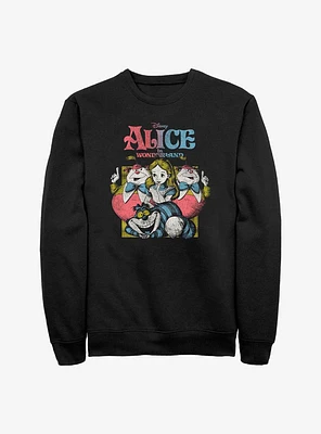 Disney Alice Wonderland Vintage Sweatshirt