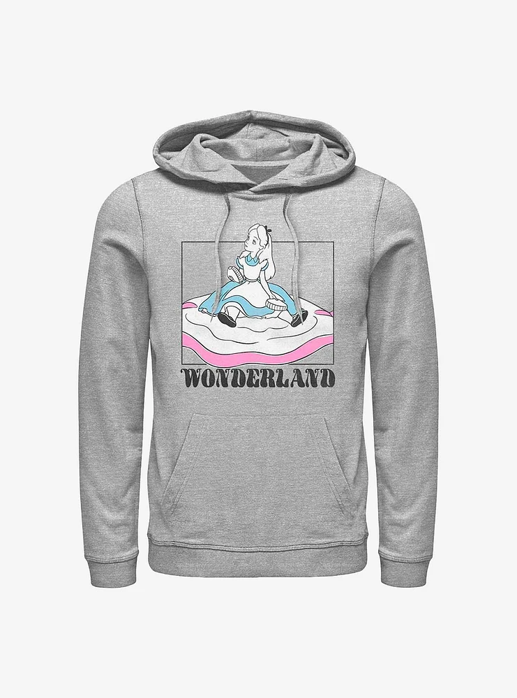 Disney Alice Wonderland Soft Pop Hoodie