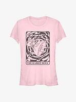 Disney Alice in Wonderland The Rabbit Hole Card Girls T-Shirt