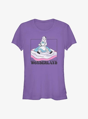 Disney Alice Wonderland Soft Pop Girls T-Shirt