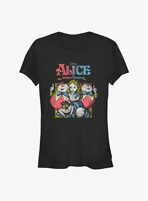 Disney Alice Wonderland Vintage Girls T-Shirt