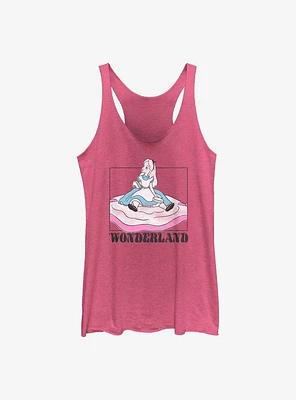Disney Alice Wonderland Soft Pop Girls Tank