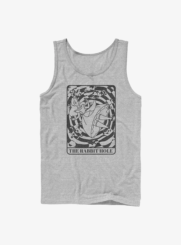 Disney Alice Wonderland The Rabbit Hole Card Tank