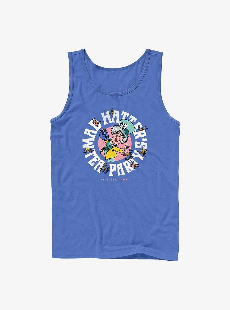 Disney Alice Wonderland Mad Hatter's Tea Party Tank