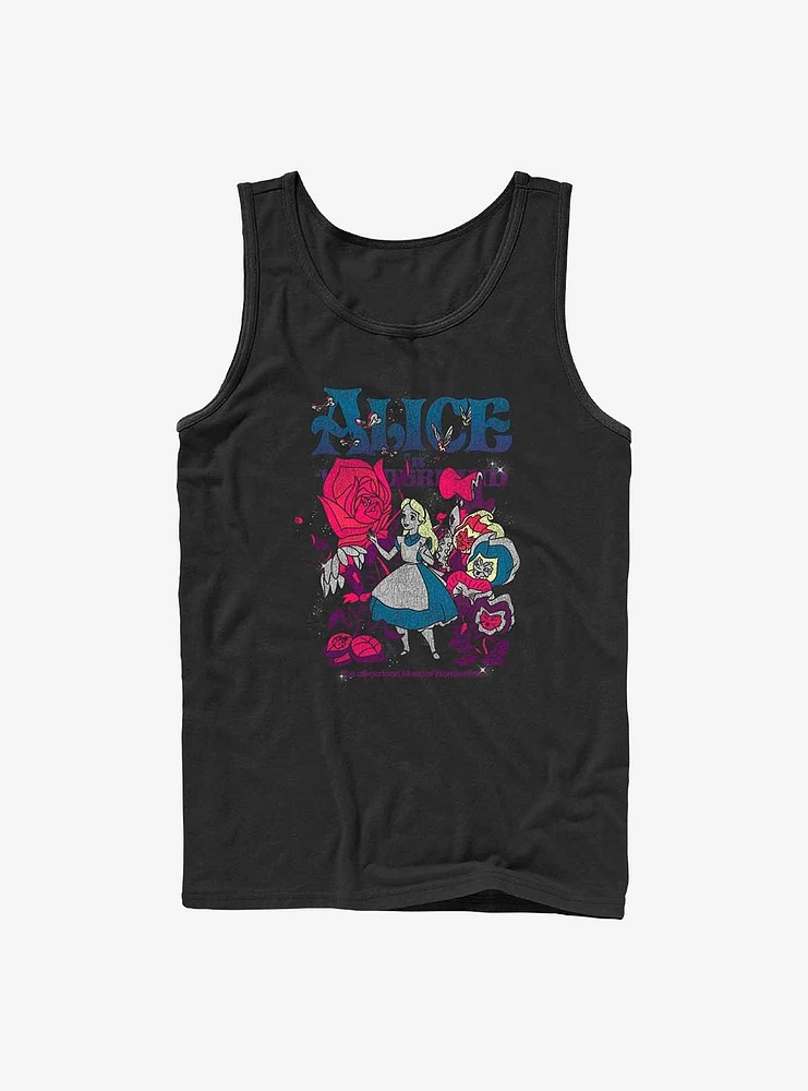 Disney Alice Wonderland Technicolor Tank