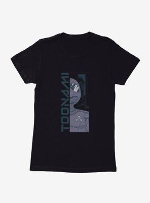 Toonami Split Logo Robot Tom Womens T-Shirt
