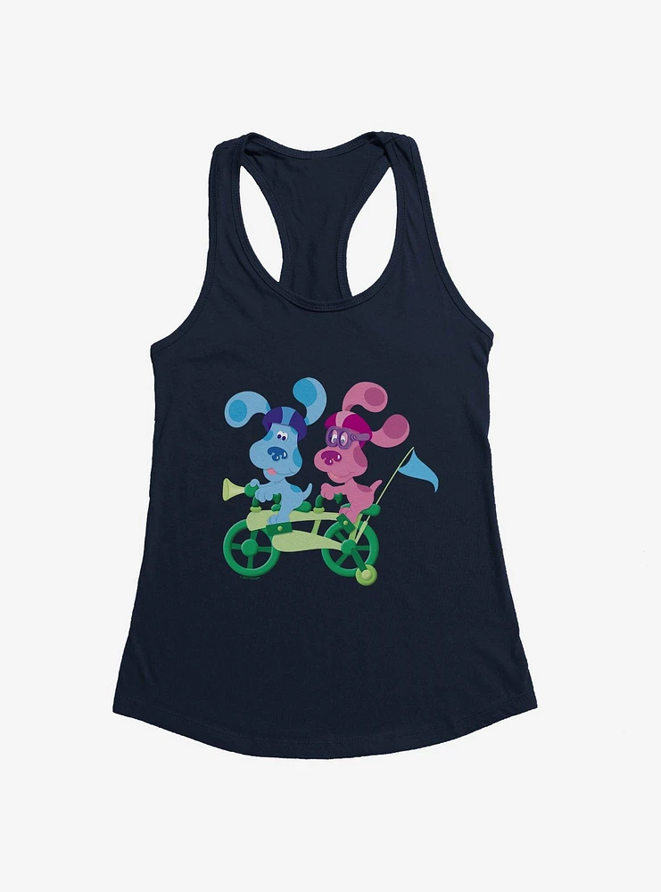 Blue's Clues Blue and Magenta Girls Tank