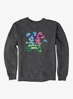 Blue's Clues Blue and Magenta Sweatshirt