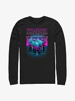 Stranger Things Neon Group Long-Sleeve T-Shirt