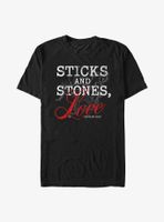 Disney Pirates of the Caribbean Sticks And Stones Love T-Shirt