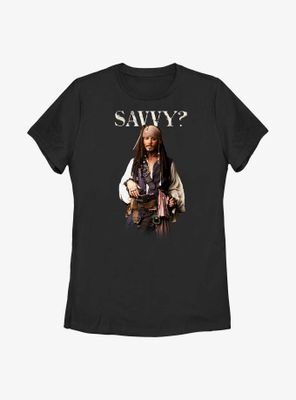 Disney Pirates of the Caribbean Savy Womens T-Shirt