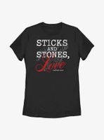 Disney Pirates of the Caribbean Sticks And Stones Love Womens T-Shirt