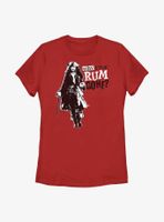 Disney Pirates of The Caribbean Why Is Rum Gone Womens T-Shirt