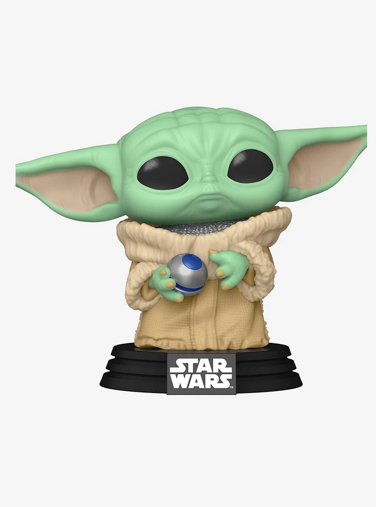 Funko Pop! Star Wars: The Book of Boba Fett Grogu with Armor Vinyl Bobble-Head