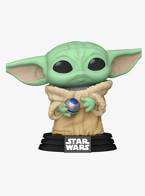 Funko Pop! Star Wars: The Book of Boba Fett Grogu with Armor Vinyl Bobble-Head