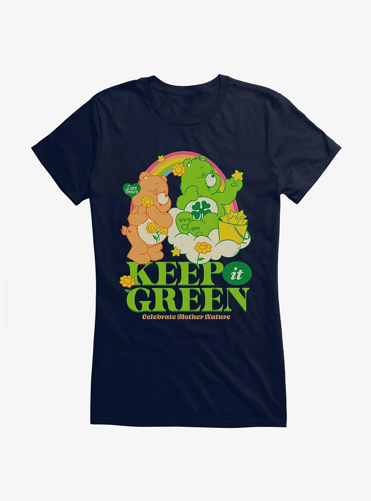 Care Bears Keep It Green Girls T-Shirt