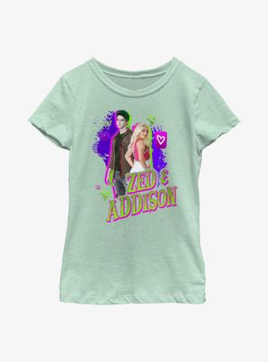 Disney Zombies Zed And Addison Youth Girls T-Shirt
