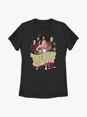 Disney Zombies Birthday Group Womens T-Shirt
