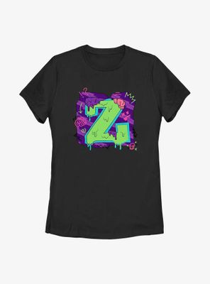 Disney Zombies Seabrook Football Letter Womens T-Shirt