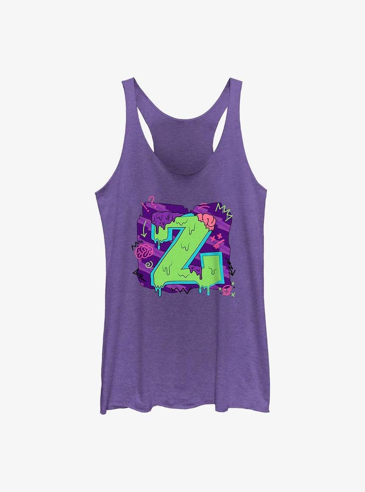 Disney Zombies Seabrook Football Letter Womens Tank Top