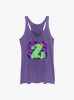 Disney Zombies Seabrook Football Letter Womens Tank Top