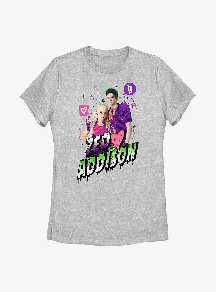 Disney Zombies Zeddison Womens T-Shirt