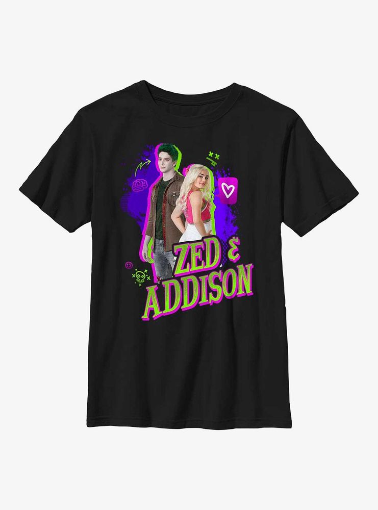 Disney Zombies Zed And Addison Youth T-Shirt