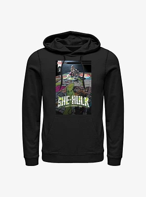 Marvel She-Hulk Legacy Puzzle Comic Hoodie