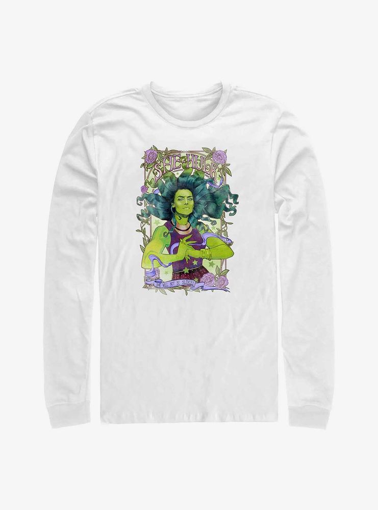 Marvel She-Hulk Will Not Be Silenced Long-Sleeve T-Shirt