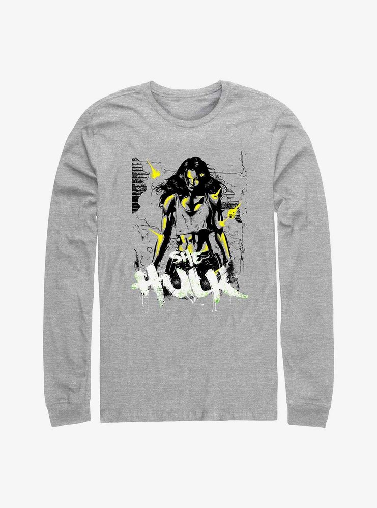 Marvel She-Hulk Invincible Long-Sleeve T-Shirt