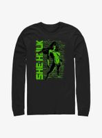 Marvel She-Hulk Green Sensation Long-Sleeve T-Shirt