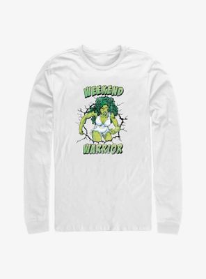 Marvel She-Hulk Weekend Warrior Long-Sleeve T-Shirt