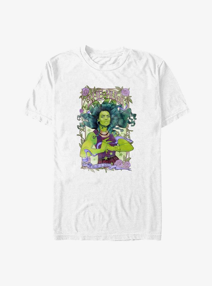 Marvel She-Hulk Will Not Be Silenced T-Shirt