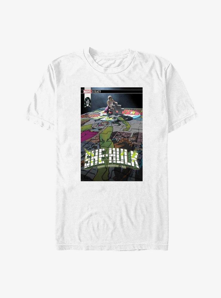 Marvel She-Hulk Legacy Puzzle Comic T-Shirt