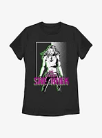 Marvel She-Hulk Savage Womens T-Shirt