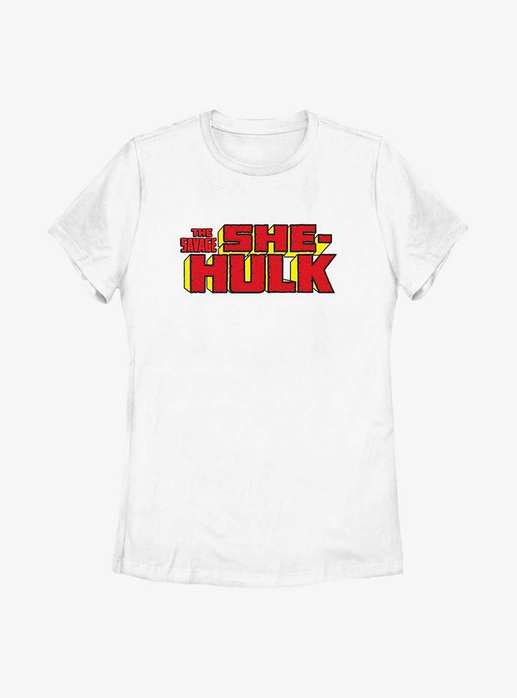 Marvel She-Hulk Logo Womens T-Shirt