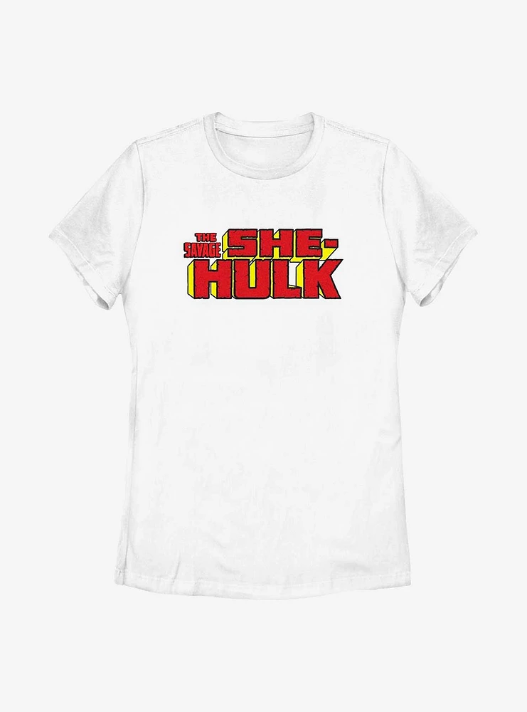 Marvel She-Hulk Logo Womens T-Shirt